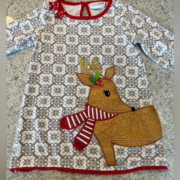 Christmas Reindeer Dress - Picture 2 of 6